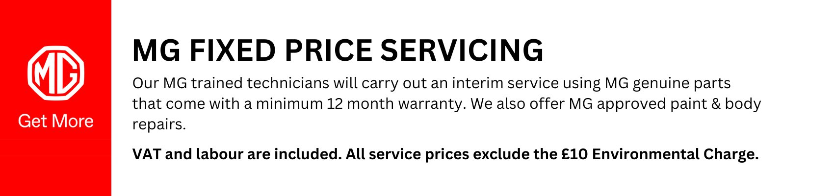 MG Fixed Price Servicing