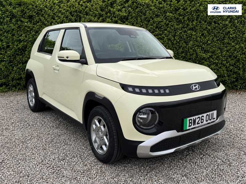 Yellow 2026 Hyundai Inster Hatchback Front-wheel drive