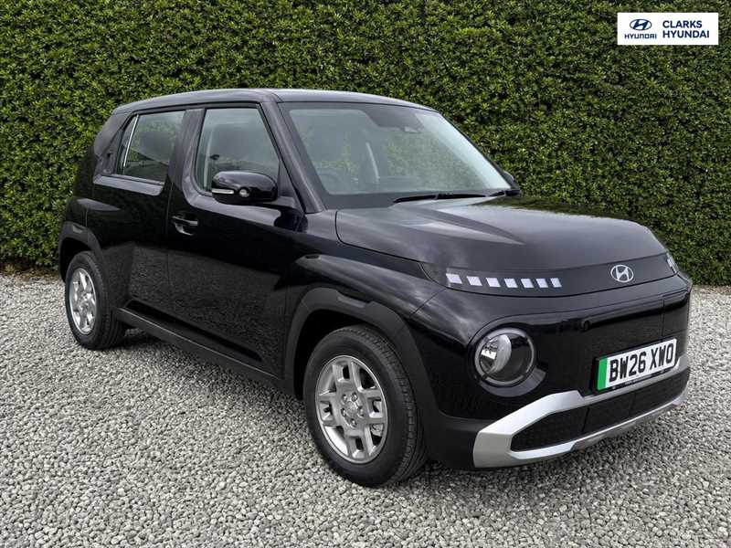Black 2026 Hyundai Inster Hatchback Front-wheel drive